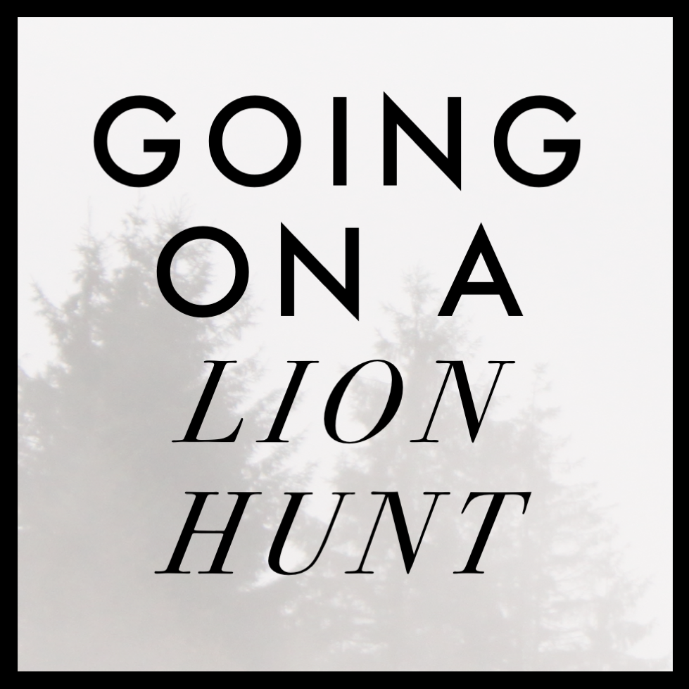 Going on a Lion Hunt